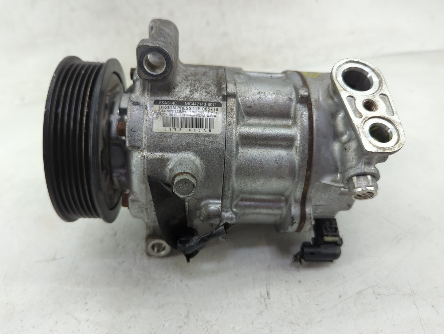 2023 Jeep Compass Air Conditioning A/c Ac Compressor Oem - Oemusedautoparts1.com