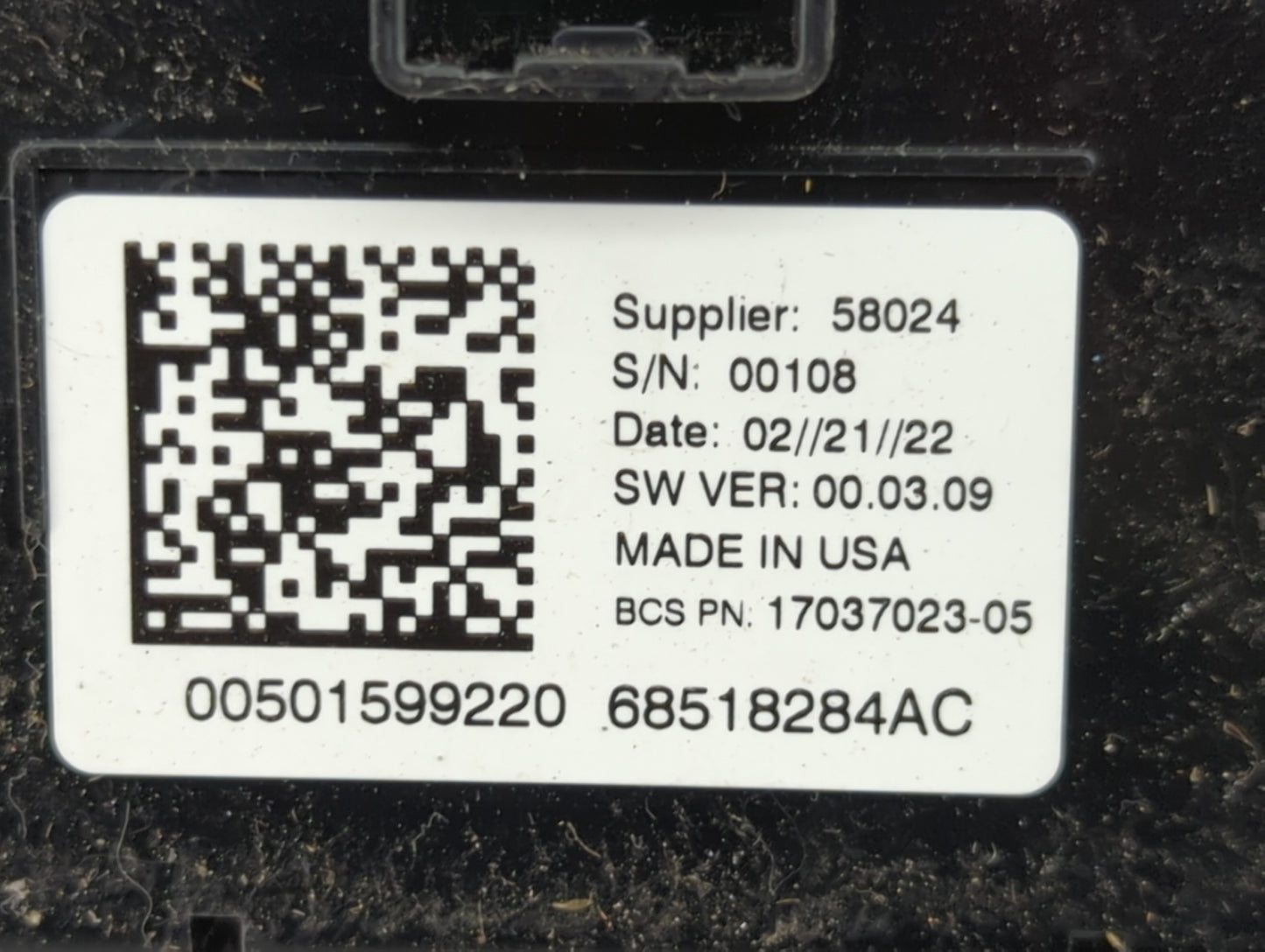 2023 Jeep Compass Climate Control Module Temperature AC/Heater Replacement P/N:68518284AC 17037023-05, 00501599220 Fits OEM 