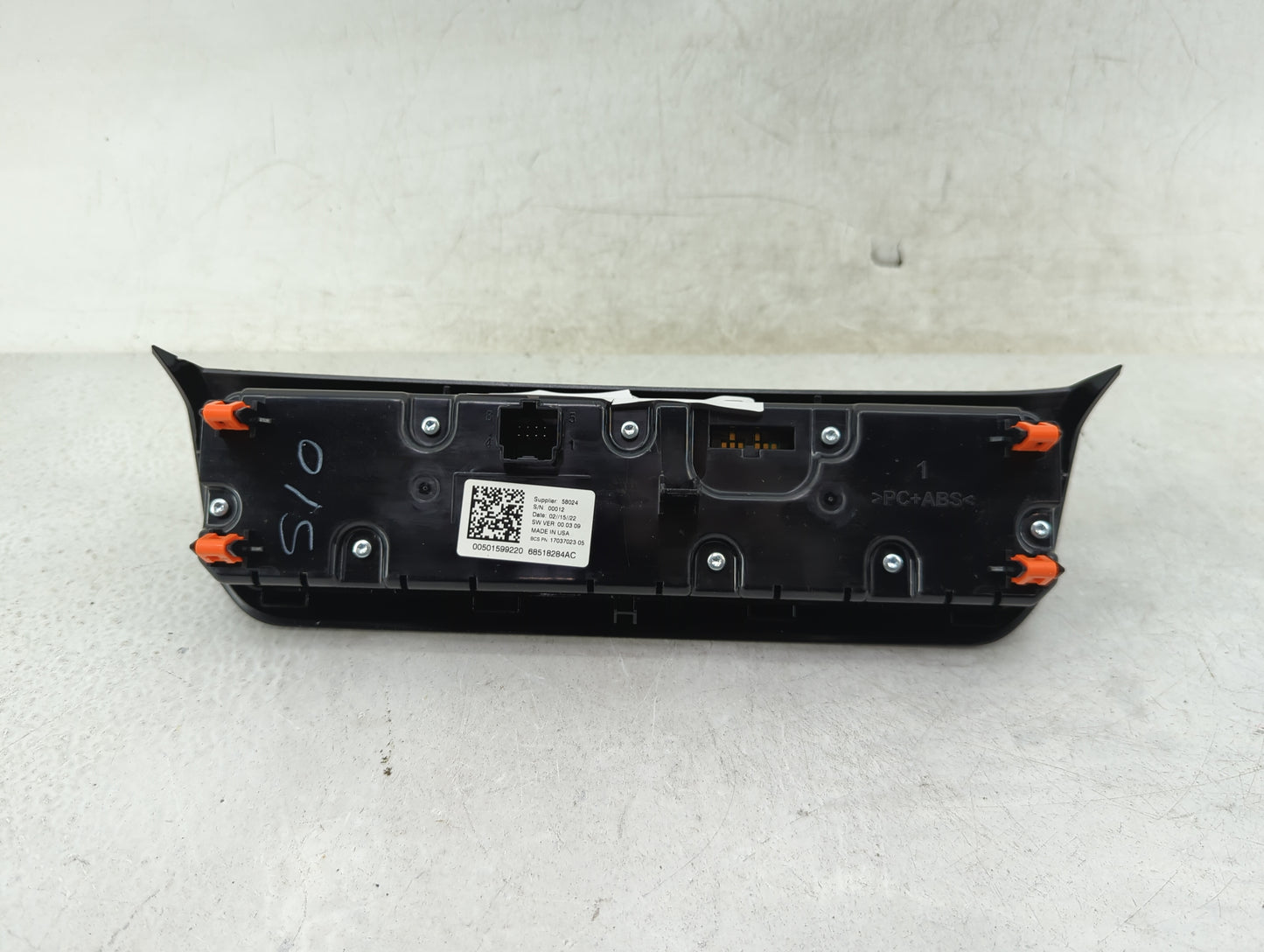 2023 Jeep Compass Climate Control Module Temperature AC/Heater Replacement P/N:68518284AC 17037023-05, 00501599220 Fits OEM 