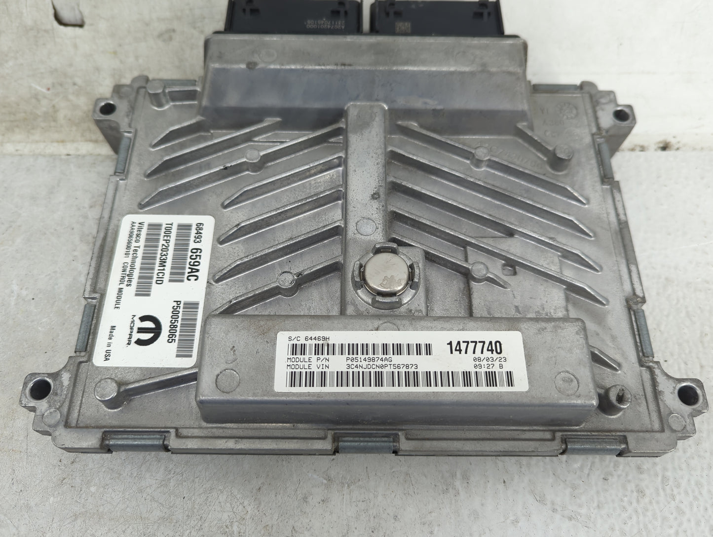 2023 Jeep Compass PCM Engine Control Computer ECU ECM PCU OEM P/N:P05149874AG P50058065, T00EP2033M1CID, 68493 65 AC Fits OE