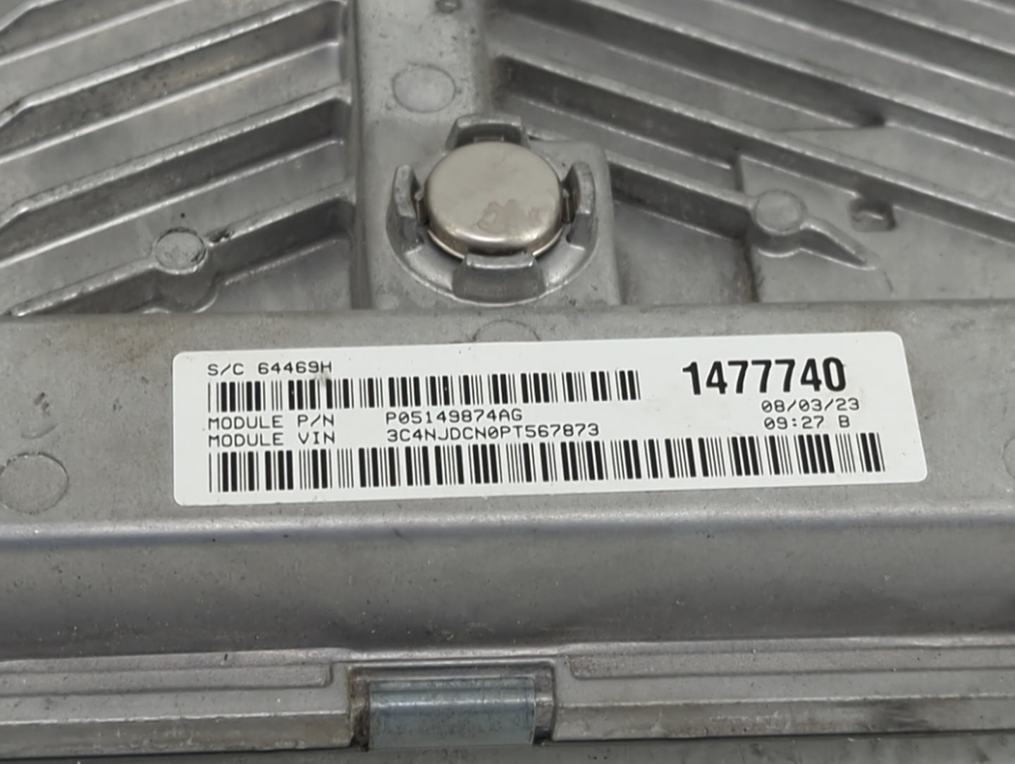 2023 Jeep Compass PCM Engine Control Computer ECU ECM PCU OEM P/N:P05149874AG P50058065, T00EP2033M1CID, 68493 65 AC Fits OE