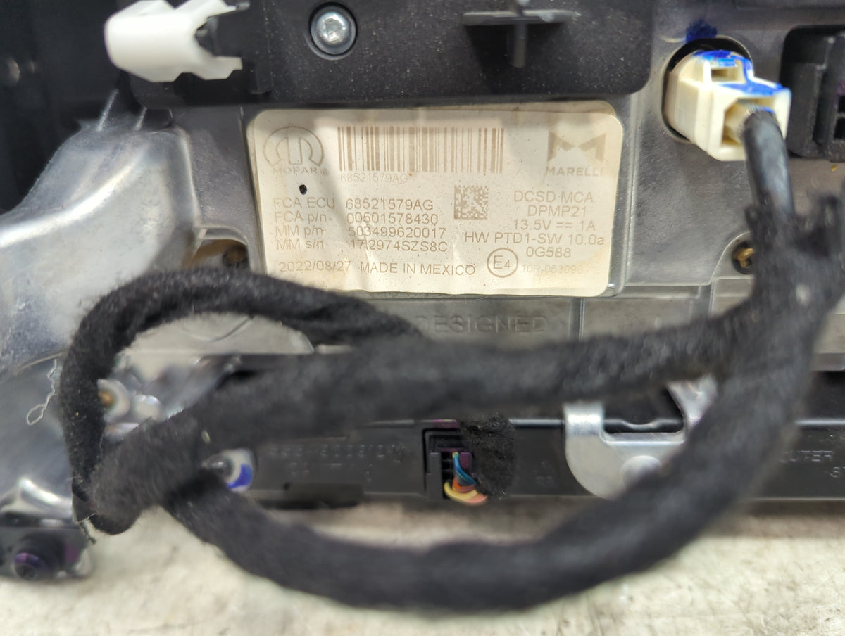 2023 Jeep Compass Information Display Screen - Oemusedautoparts1.com