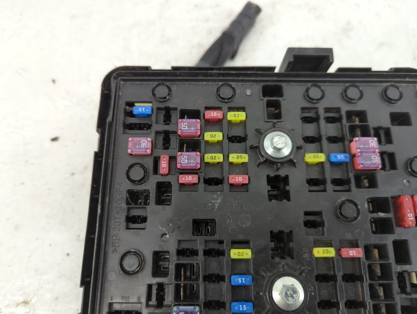 2023 Jeep Grand Cherokee Fusebox Fuse Box Panel Relay Module P/N:6356-5923 Fits OEM Used Auto Parts - Oemusedautoparts1.com