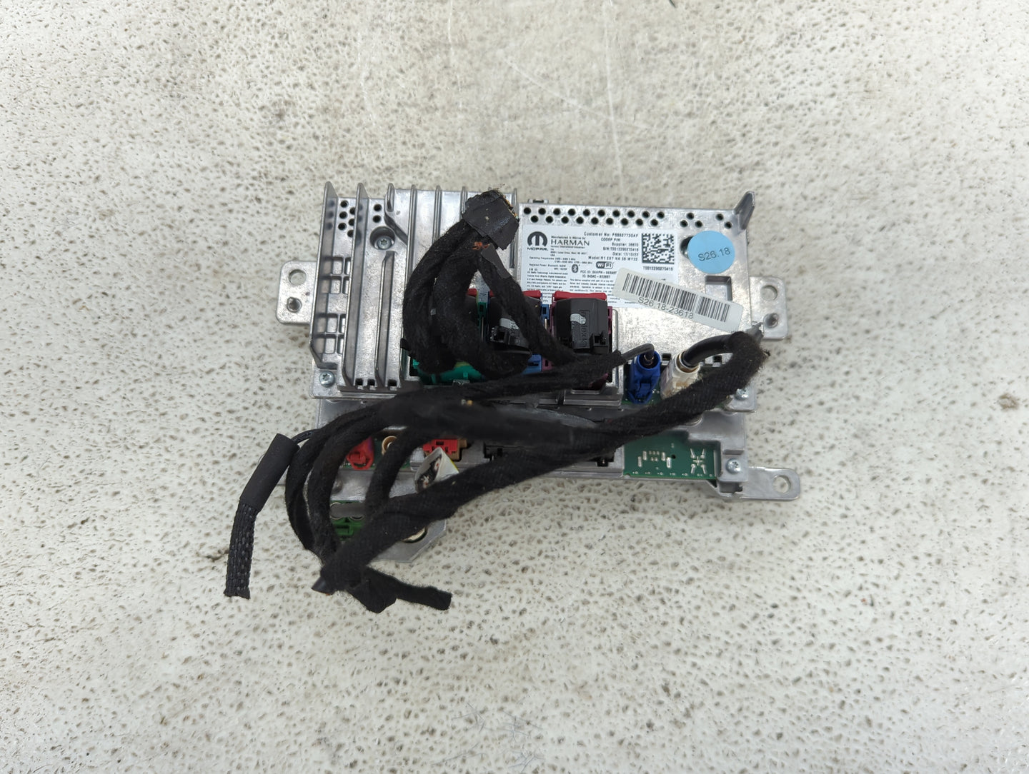 2022 Jeep Grand Cherokee Radio AM FM Cd Player Receiver Replacement Fits OEM Used Auto Parts - Oemusedautoparts1.com