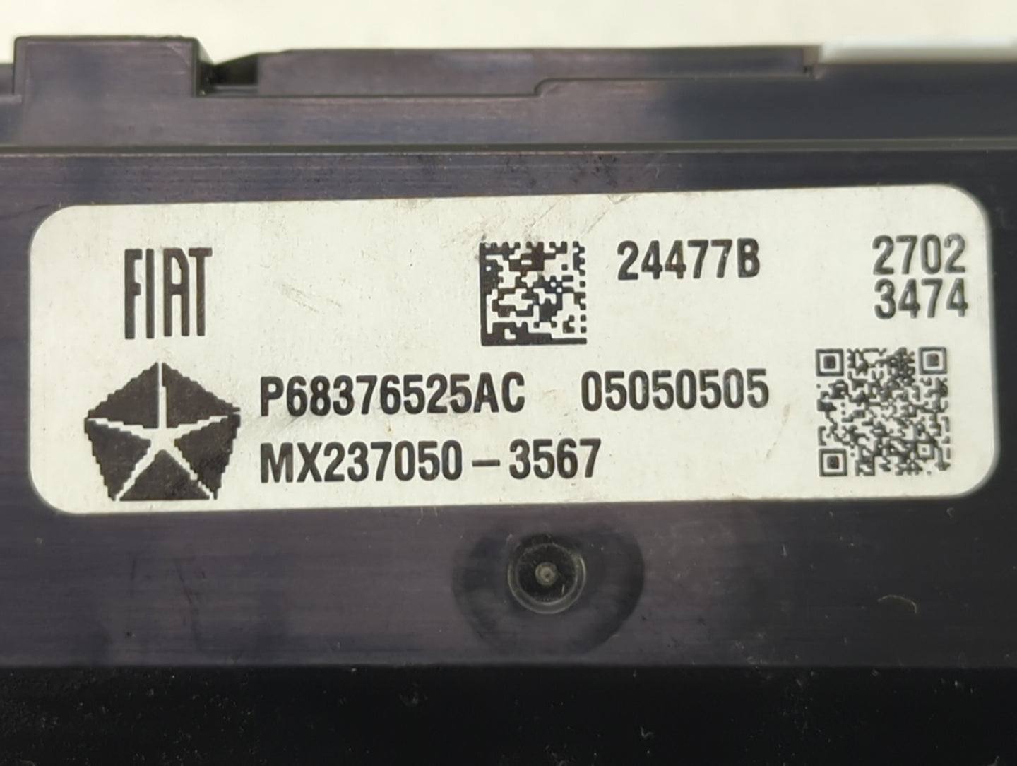 2021-2022 Jeep Grand Cherokee Climate Control Module Temperature AC/Heater Replacement P/N:P68376525AC MX237050-3567 Fits OE