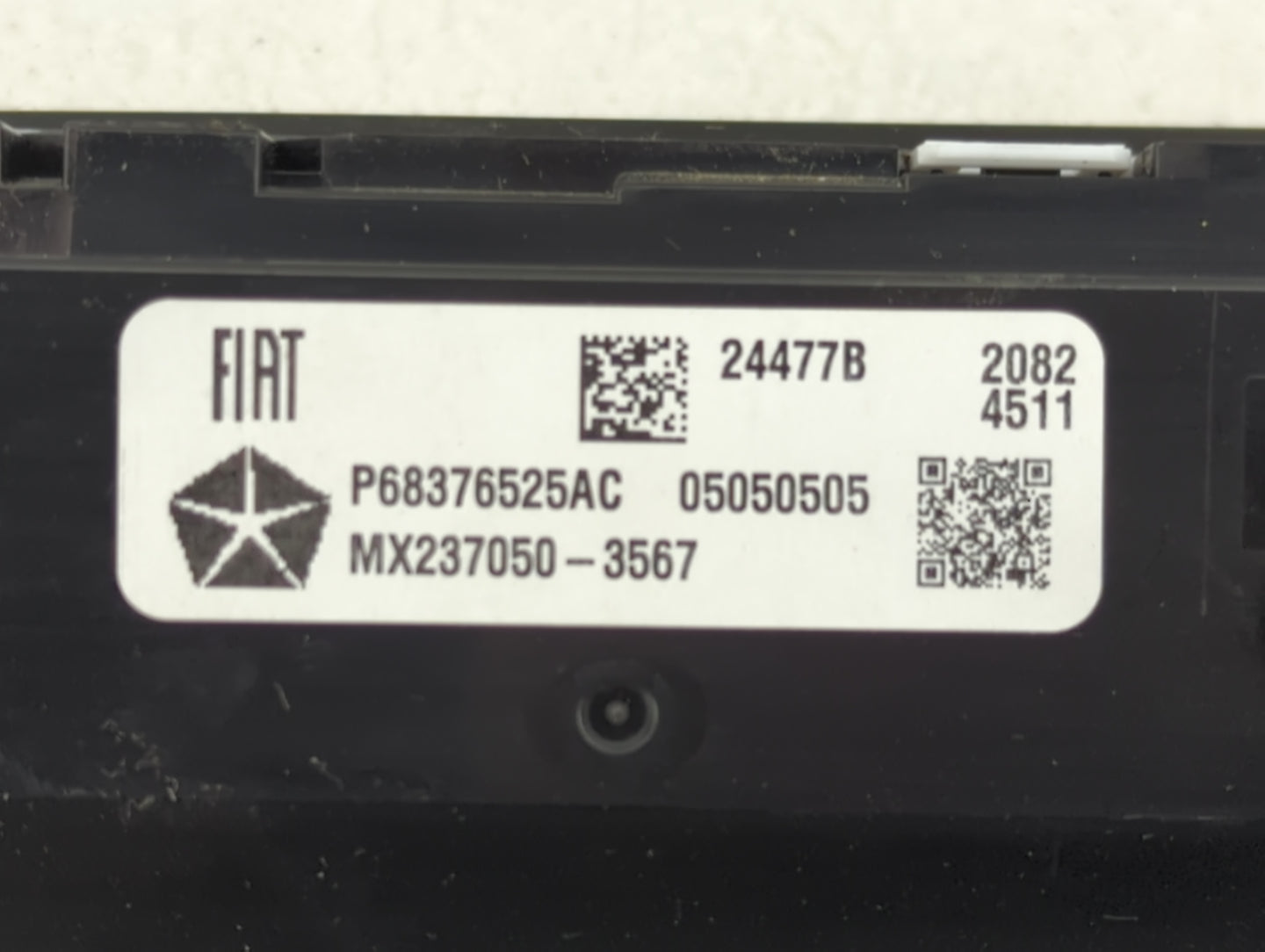 2021-2022 Jeep Grand Cherokee Climate Control Module Temperature AC/Heater Replacement P/N:P68376525AC MX237050-3567 Fits OE