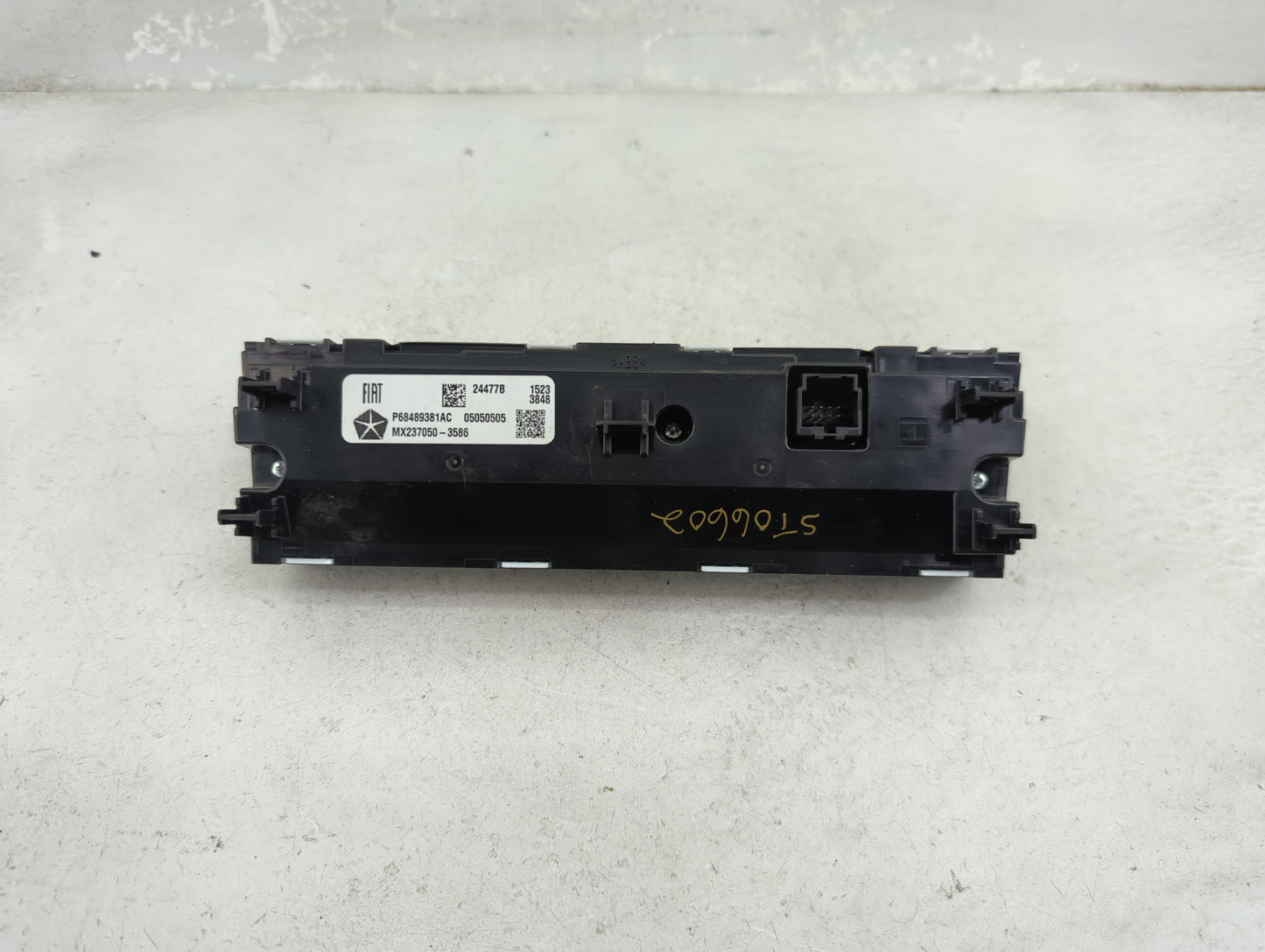 2021-2022 Jeep Grand Cherokee Climate Control Module Temperature AC/Heater Replacement P/N:P68489381AC Fits Fits 2021 2022 O