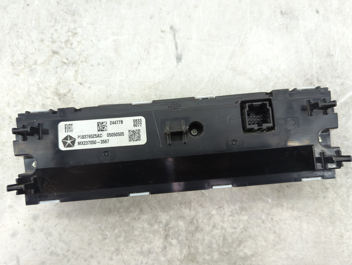 2021-2022 Jeep Grand Cherokee Climate Control Module Temperature AC/Heater Replacement P/N:P68376525AC MX237050-3567 Fits OE