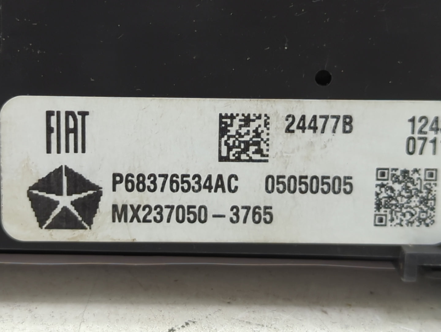 2021-2022 Jeep Grand Cherokee Climate Control Module Temperature AC/Heater Replacement P/N:P68376534AC MX237050-3765 Fits OE