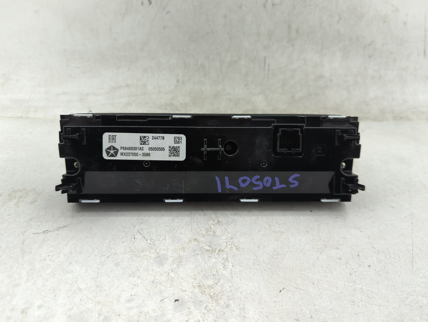 2021-2022 Jeep Grand Cherokee Climate Control Module Temperature AC/Heater Replacement P/N:P68489381AC MX237050-3586 Fits OE