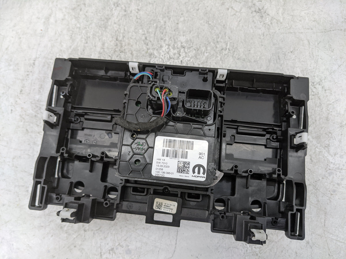 2023 Jeep Grand Cherokee Floor Console Assembly Shifter Black - Oemusedautoparts1.com