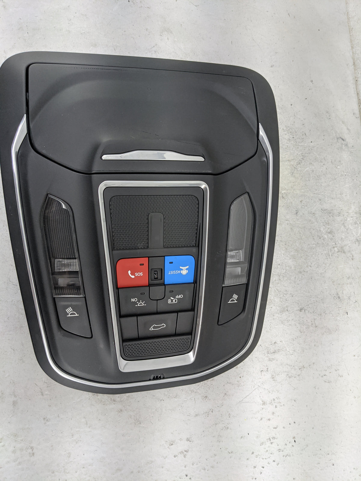 2021-2022 Jeep Grand Cherokee Overhead Console W/rear Climate Control - Oemusedautoparts1.com