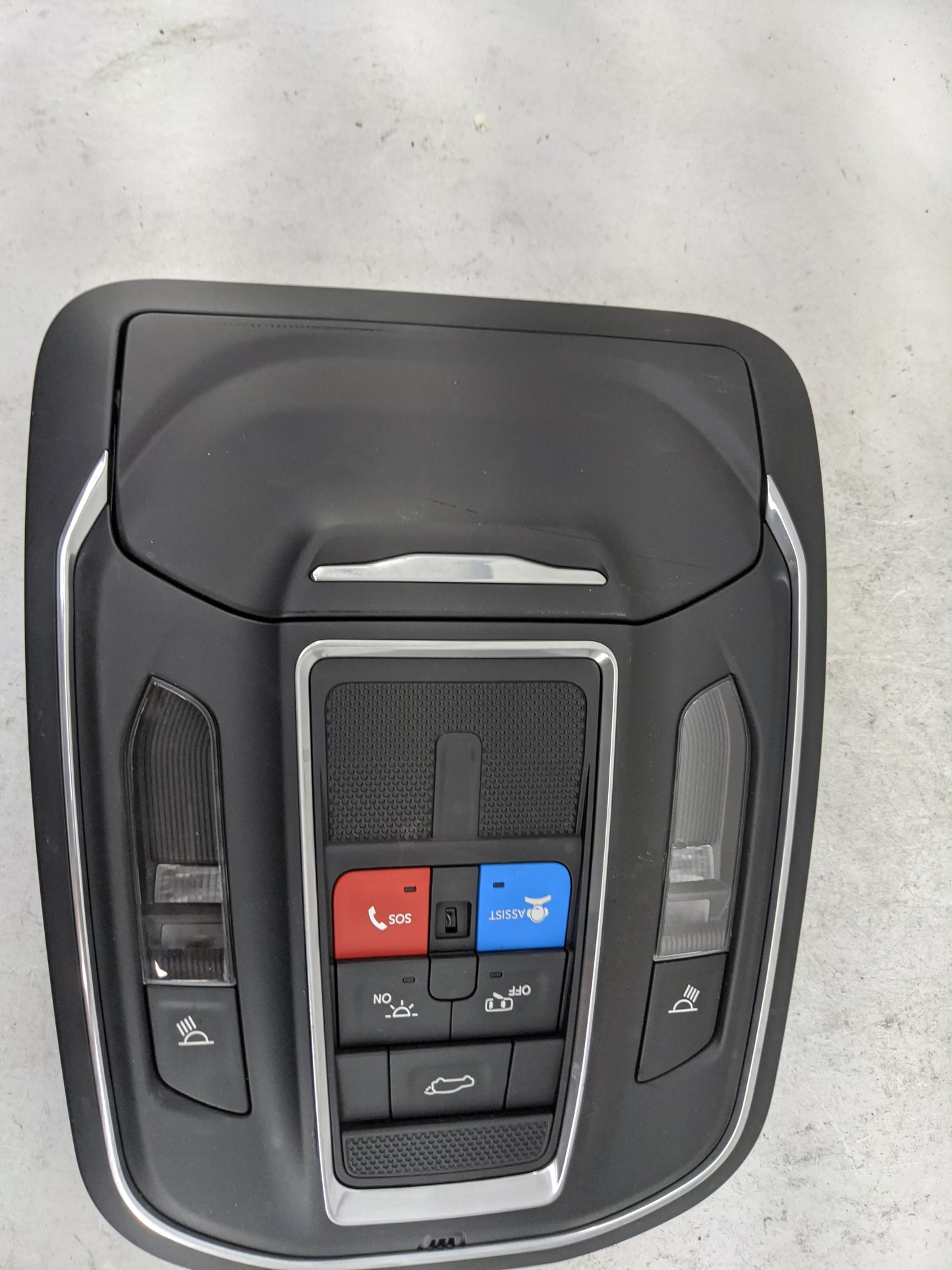 2021-2022 Jeep Grand Cherokee Overhead Console W/rear Climate Control - Oemusedautoparts1.com