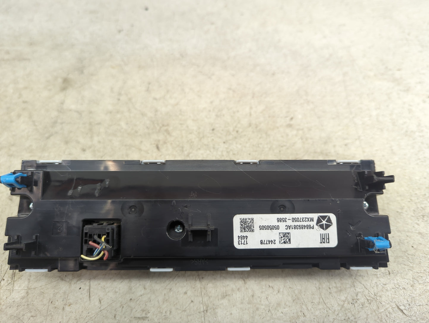 2021-2022 Jeep Grand Cherokee Climate Control Module Temperature AC/Heater Replacement P/N:P68489381AC MX237050-3586 Fits OE