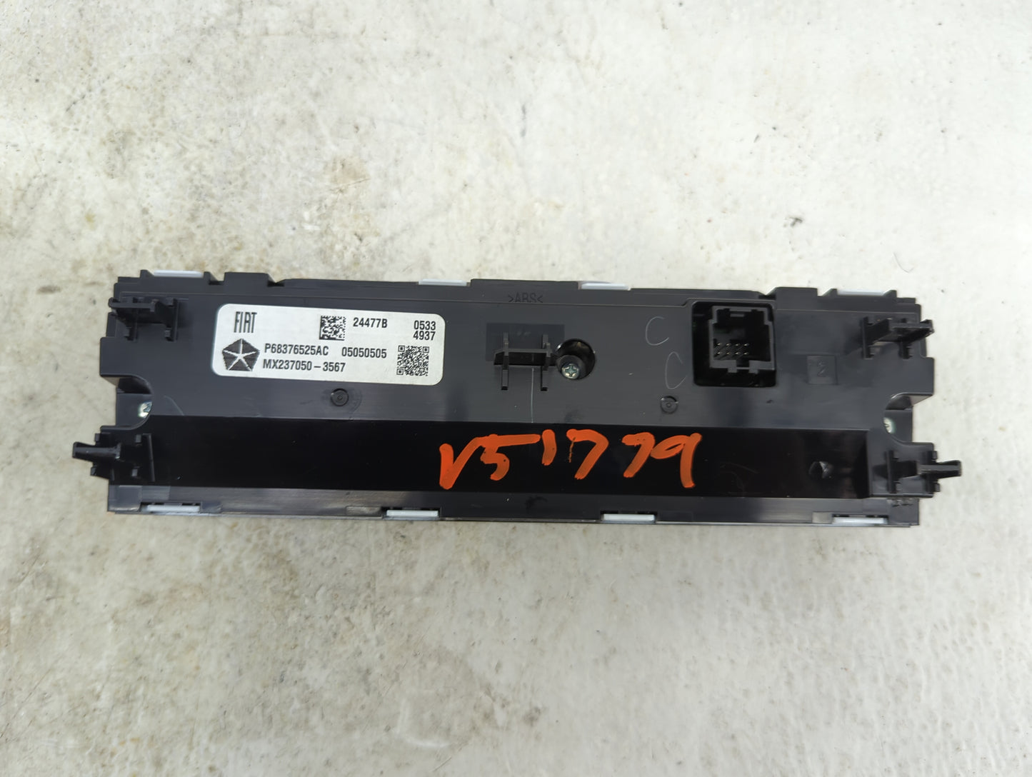 2021-2022 Jeep Grand Cherokee Climate Control Module Temperature AC/Heater Replacement P/N:P68376525AC Fits Fits 2021 2022 O