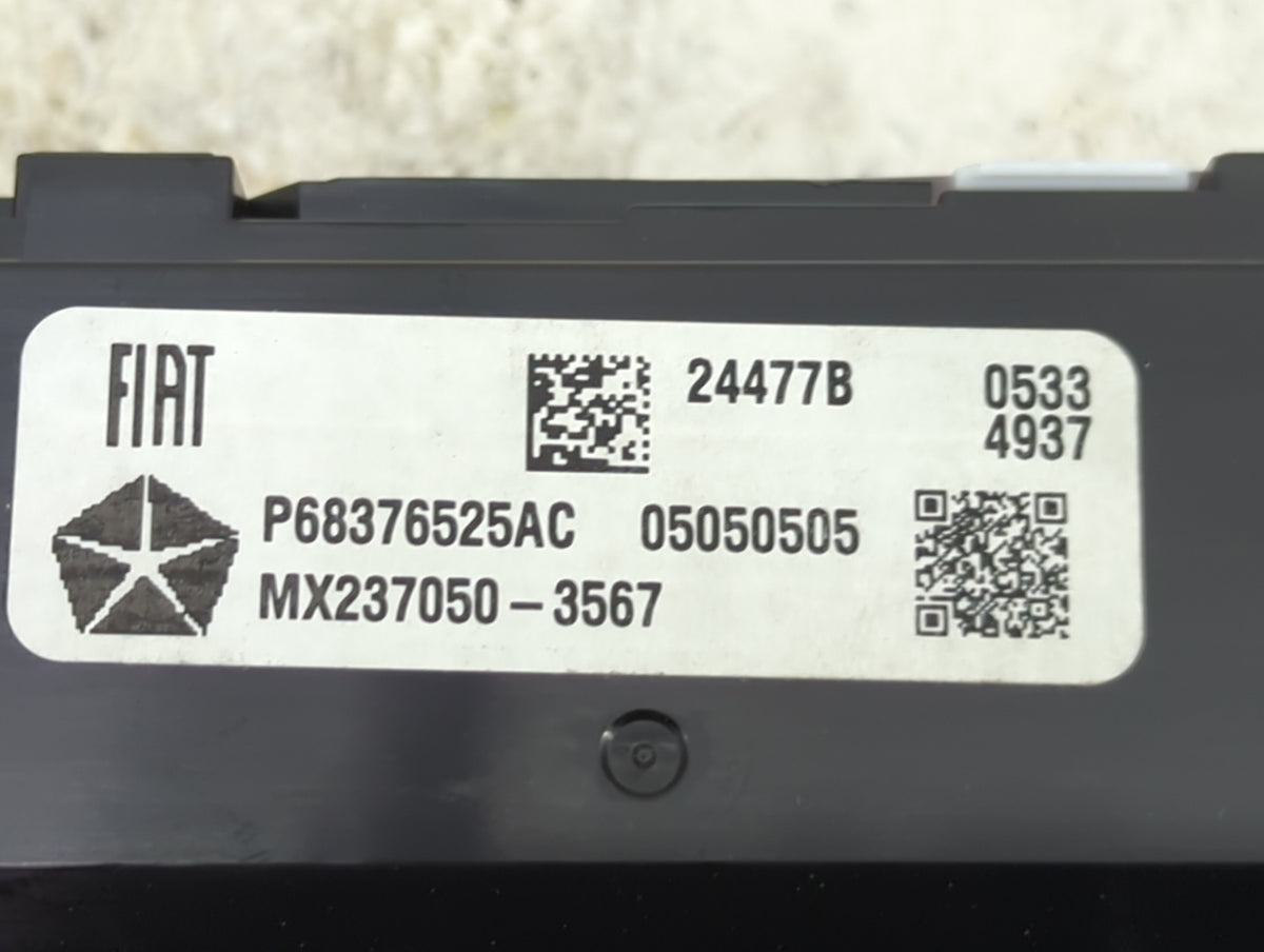 2021-2022 Jeep Grand Cherokee Climate Control Module Temperature AC/Heater Replacement P/N:P68376525AC Fits Fits 2021 2022 O