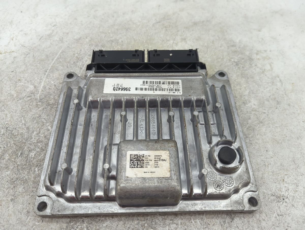 2023 Jeep Grand Cherokee L PCM Engine Control Computer ECU ECM PCU OEM P/N:P68861982AC 68437018AJ, 42033970 Fits Fits 2021 2