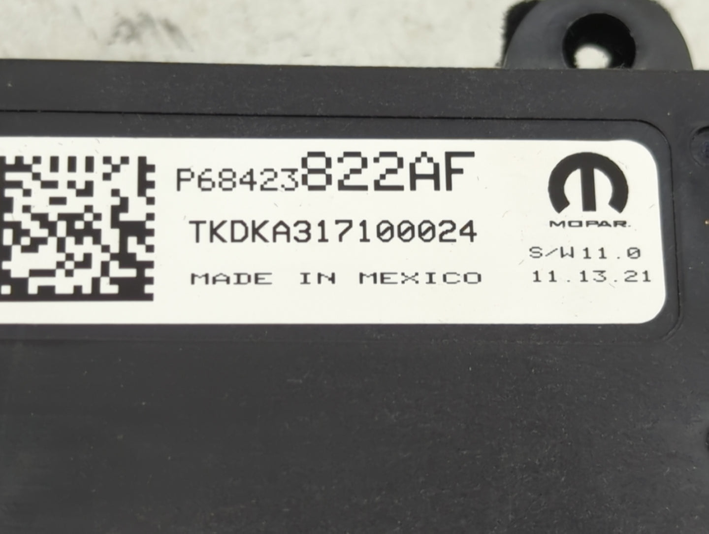 2022 Jeep Grand Wagoneer Climate Control Module Temperature AC/Heater Replacement P/N:P68423822AF 68423822AF Fits OEM Used A
