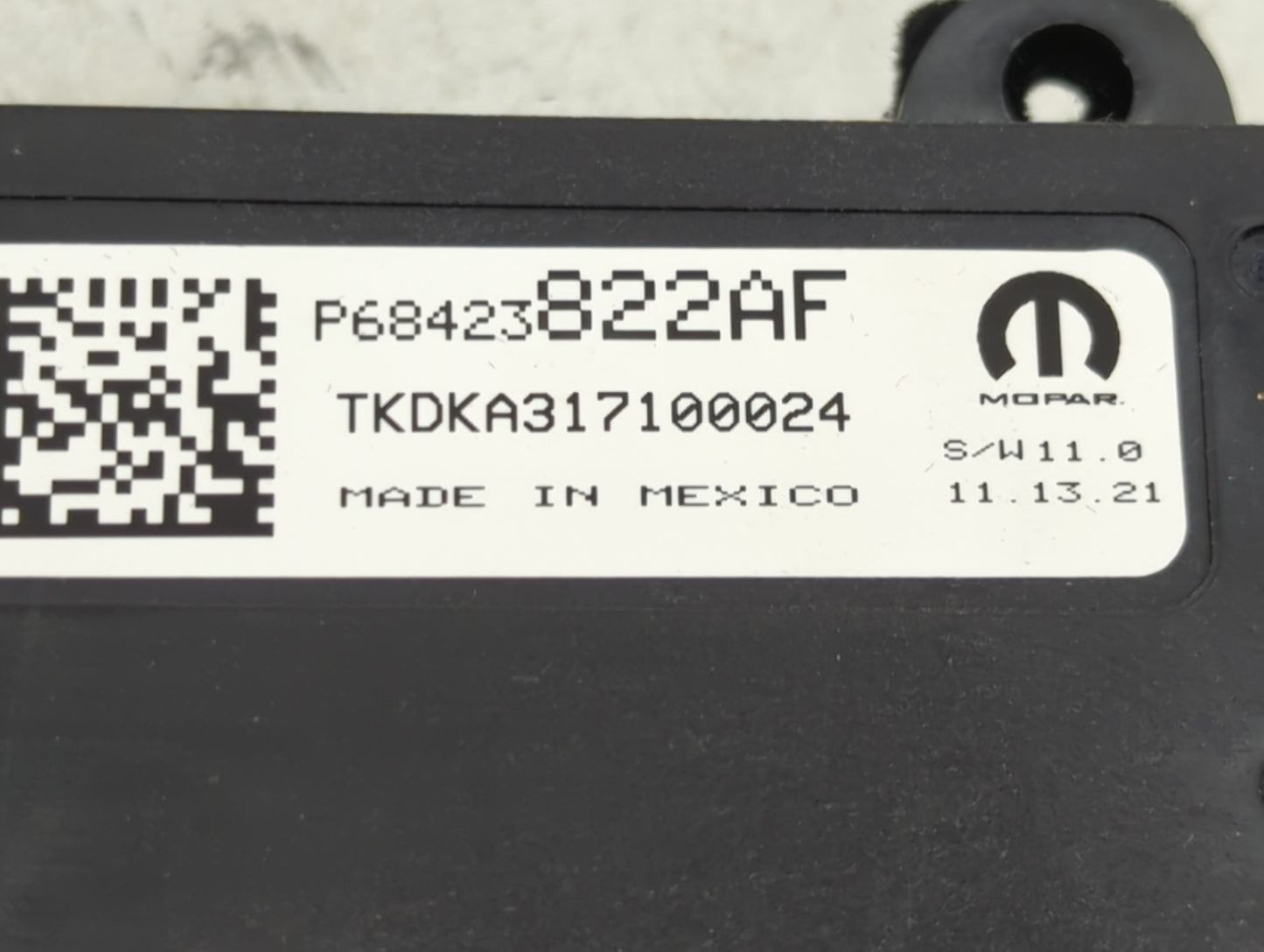 2022 Jeep Grand Wagoneer Climate Control Module Temperature AC/Heater Replacement P/N:P68423822AF 68423822AF Fits OEM Used A