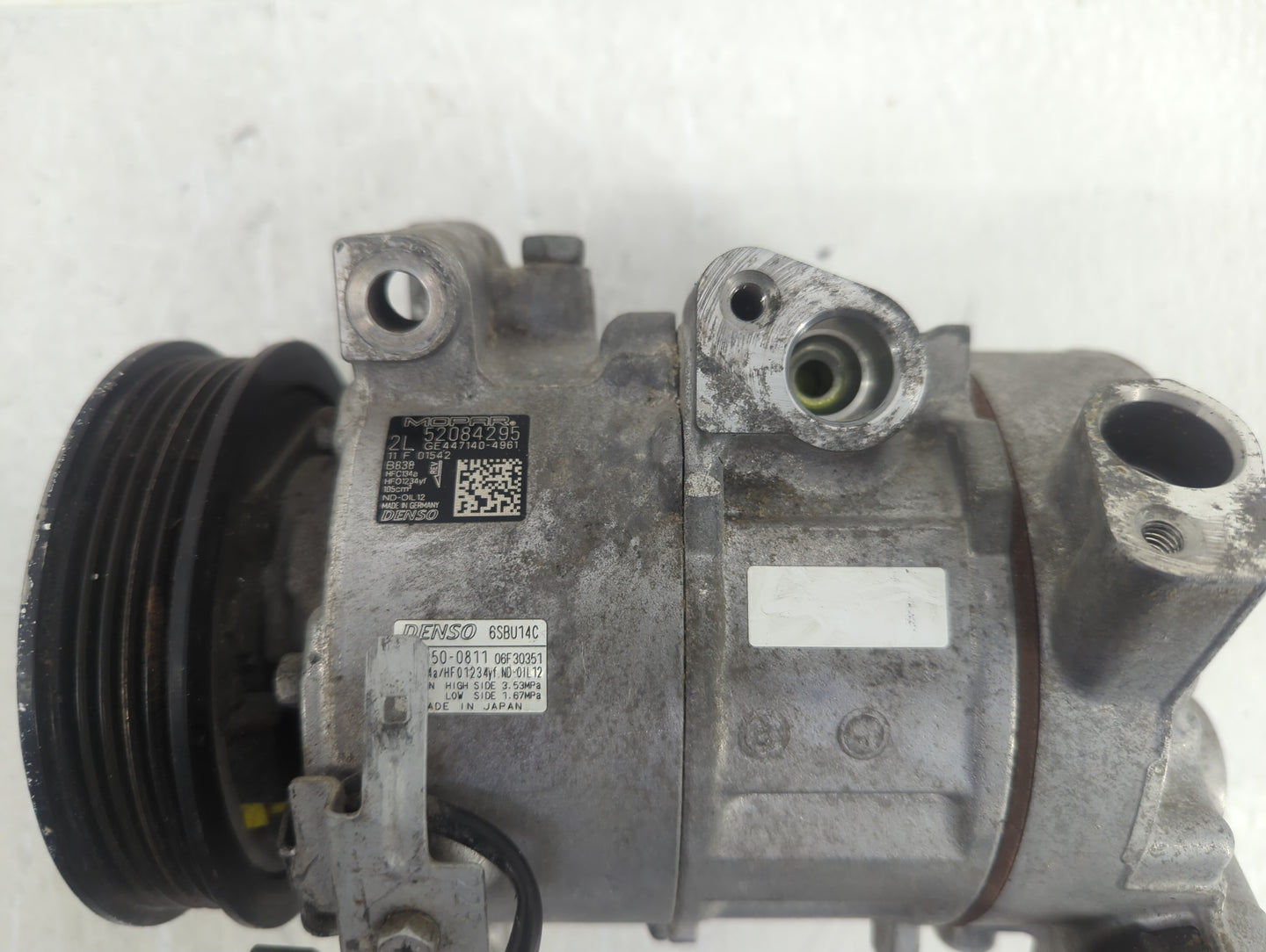 2019-2022 Jeep Renegade Air Conditioning A/c Ac Compressor Oem - Oemusedautoparts1.com