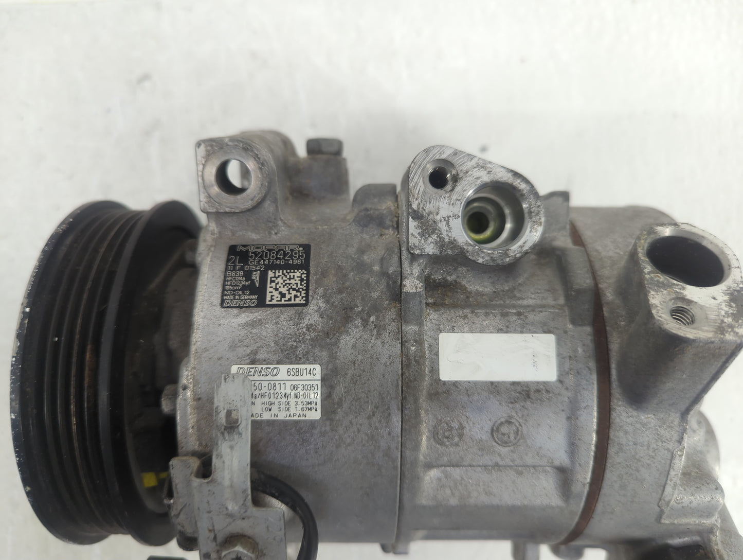 2019-2022 Jeep Renegade Air Conditioning A/c Ac Compressor Oem - Oemusedautoparts1.com