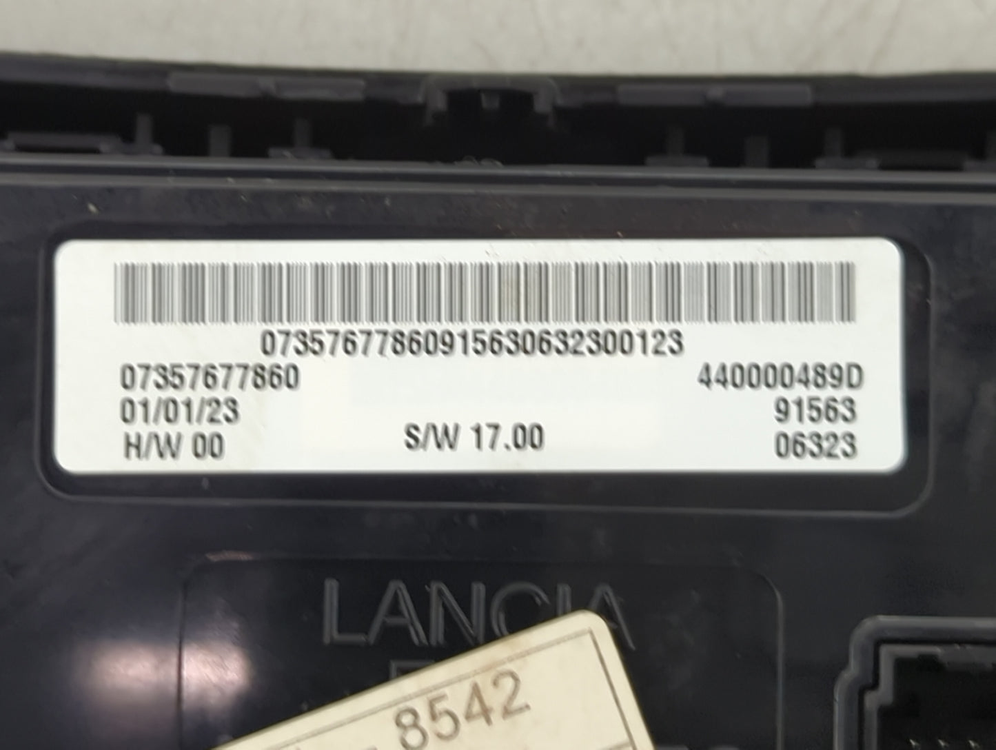 2023 Jeep Renegade Climate Control Module Temperature AC/Heater Replacement P/N:07357677860 440000489D Fits OEM Used Auto Pa