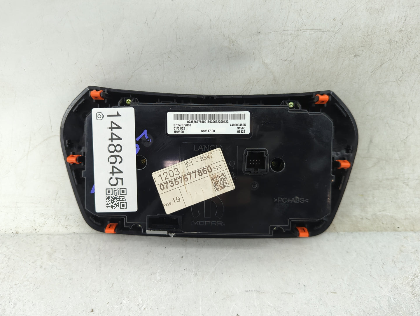 2023 Jeep Renegade Climate Control Module Temperature AC/Heater Replacement P/N:07357677860 440000489D Fits OEM Used Auto Pa