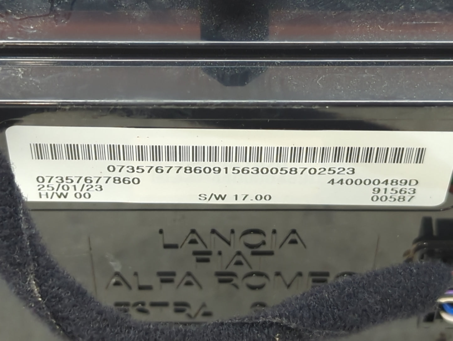 2023 Jeep Renegade Climate Control Module Temperature AC/Heater Replacement P/N:07357677860 440000489D Fits OEM Used Auto Pa