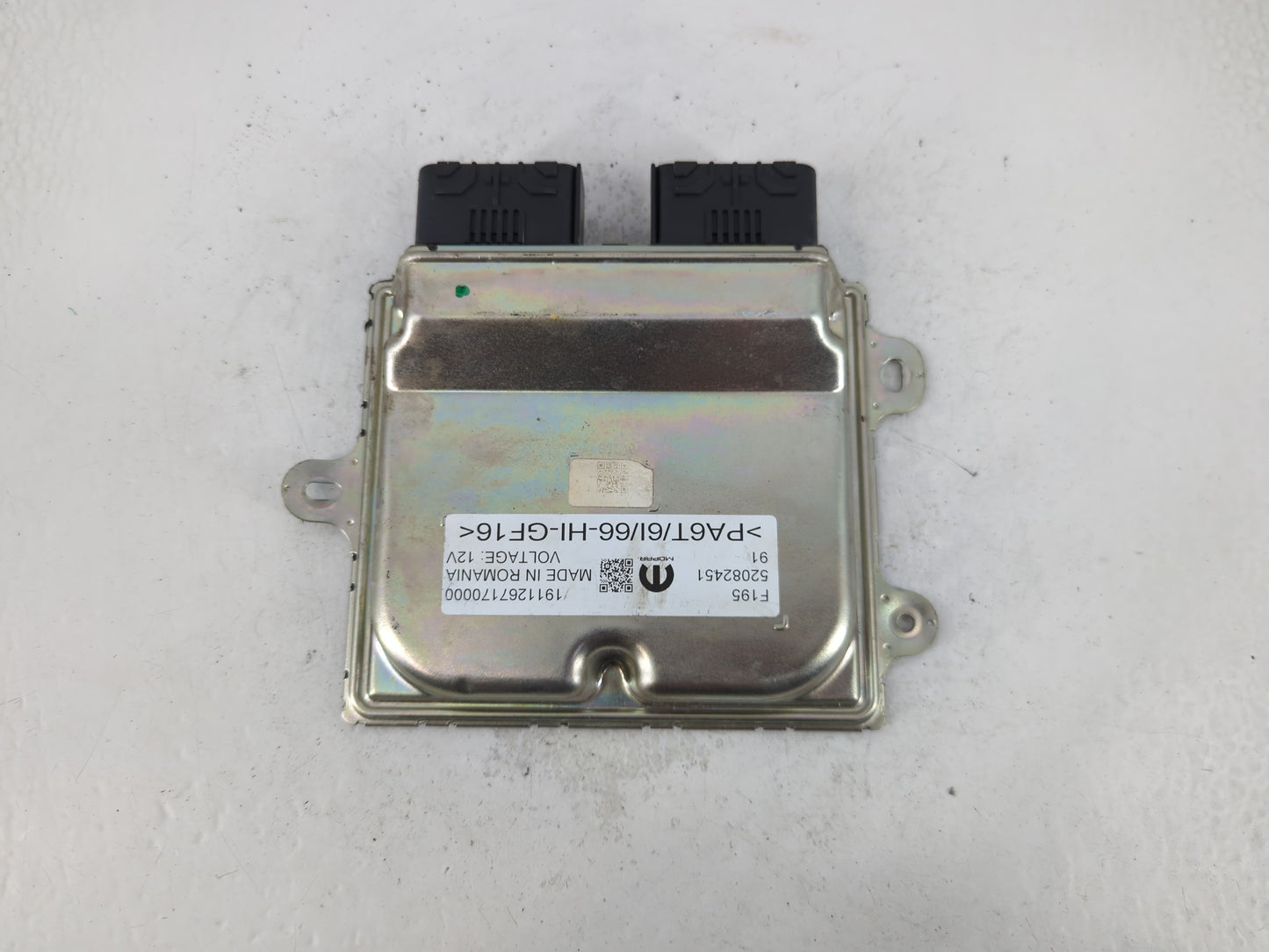 2023 Jeep Renegade PCM Engine Control Computer ECU ECM PCU OEM P/N:52082451 66-HI-GF16 Fits OEM Used Auto Parts - Oemusedaut