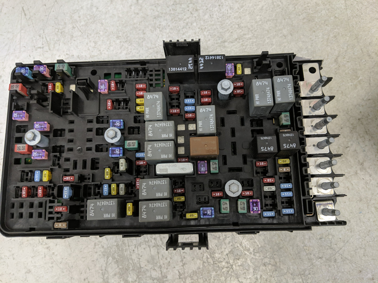 2023 Jeep Wrangler Fusebox Fuse Box Panel Relay Module P/N:68520856AA Fits OEM Used Auto Parts - Oemusedautoparts1.com