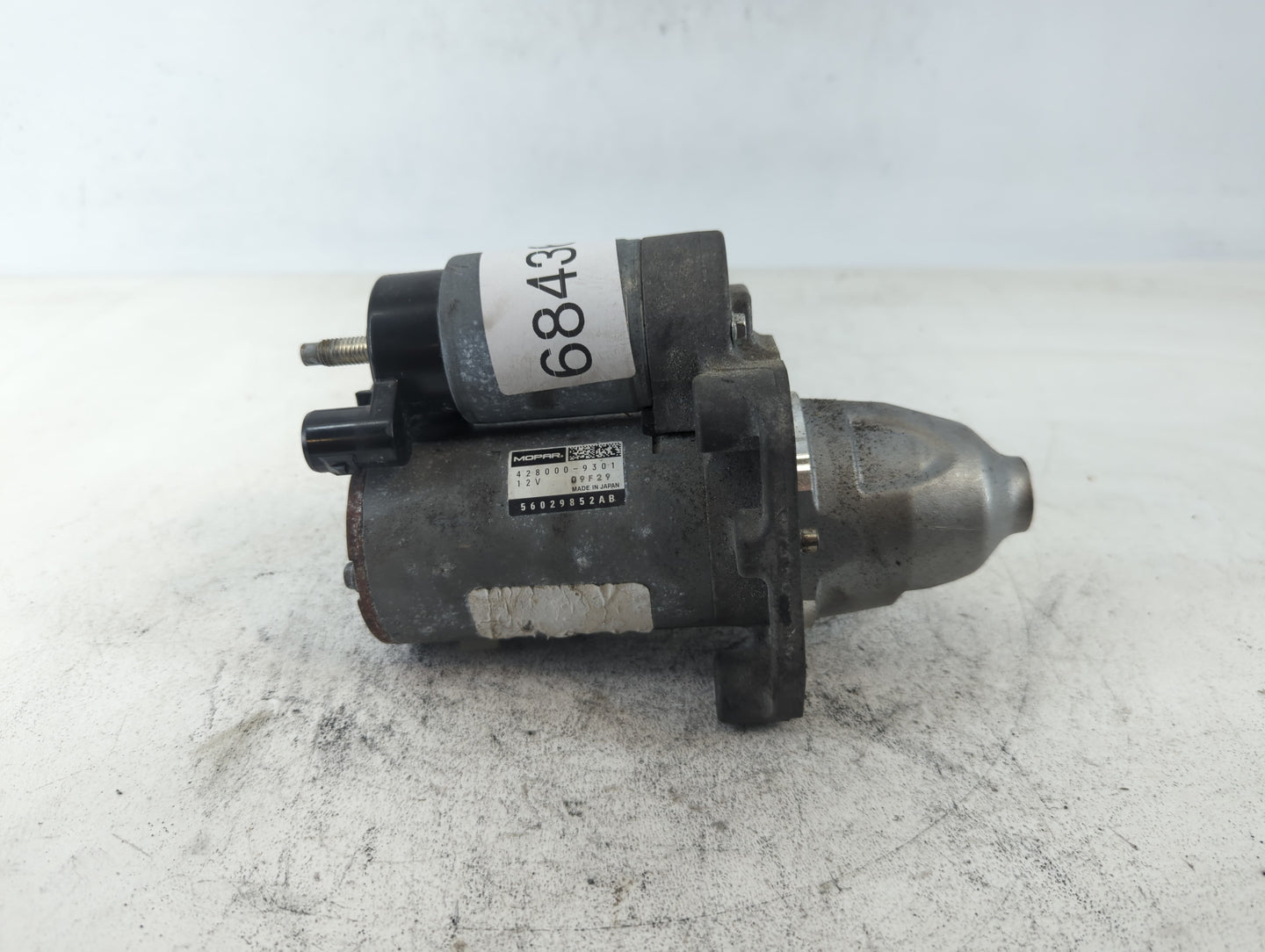 2018-2022 Jeep Wrangler Car Starter Motor Solenoid OEM P/N:428000-9301 56029852AB Fits Fits 2016 2017 2018 2019 2020 2021 20