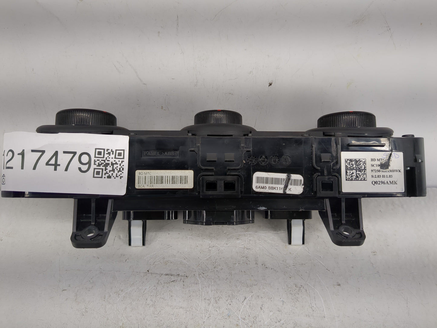 2022 Kia Forte Climate Control Module Temperature AC/Heater Replacement P/N:97250-M6XXX Fits OEM Used Auto Parts - Oemusedau