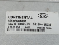 2019-2021 Kia Forte PCM Engine Control Computer ECU ECM PCU OEM P/N:39199-2E036 Fits Fits 2019 2020 2021 OEM Used Auto Parts