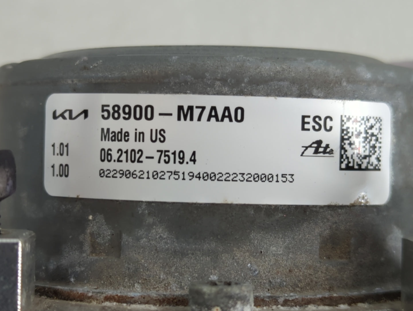 2023 Kia Forte ABS Pump Control Module Replacement P/N:58900-M7AA0 Fits OEM Used Auto Parts - Oemusedautoparts1.com