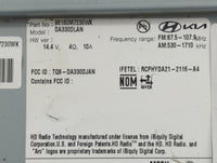 2022 Kia Forte Radio AM FM Cd Player Receiver Replacement P/N:96160M7230WK Fits OEM Used Auto Parts - Oemusedautoparts1.com