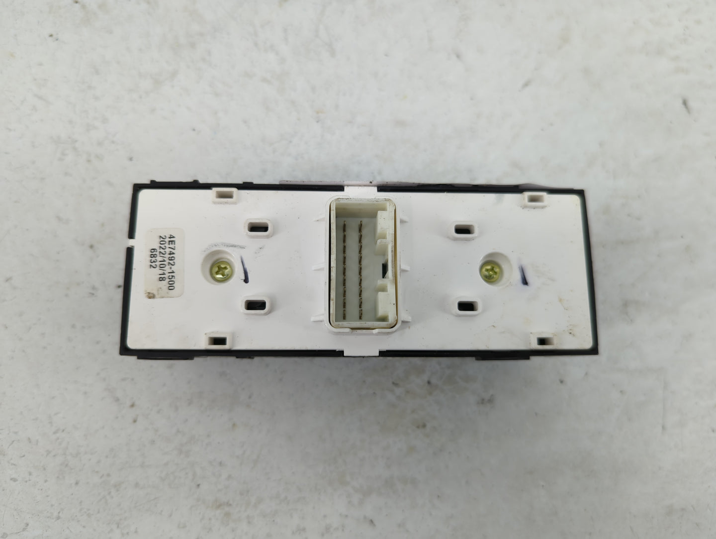 2023 Kia Forte Master Power Window Switch Replacement Driver Side Left P/N:4E7492-1500 Fits OEM Used Auto Parts - Oemusedaut