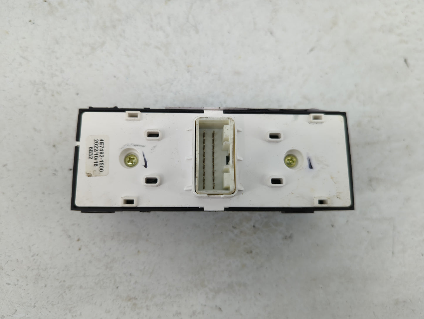 2023 Kia Forte Master Power Window Switch Replacement Driver Side Left P/N:4E7492-1500 Fits OEM Used Auto Parts - Oemusedaut