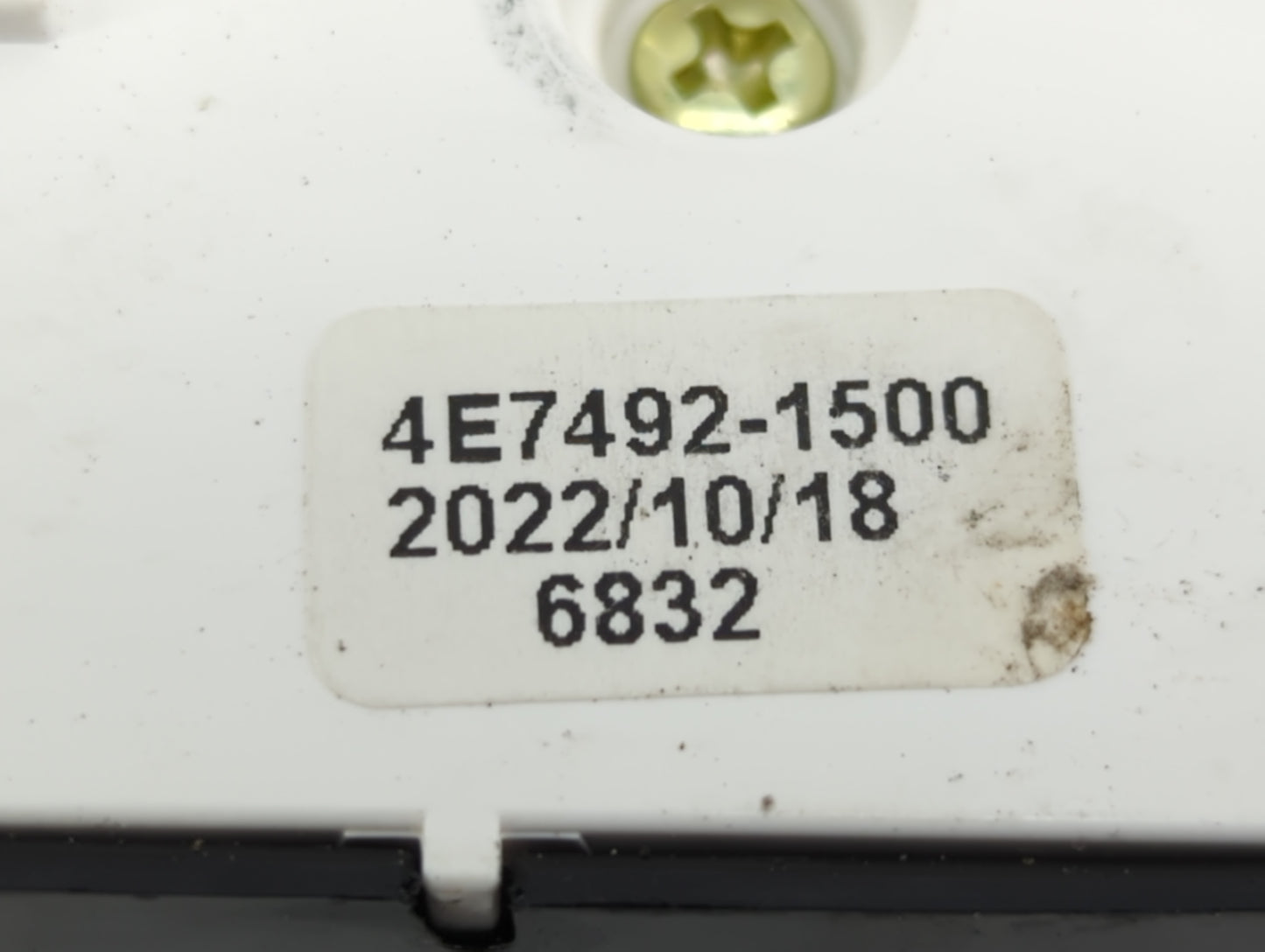 2023 Kia Forte Master Power Window Switch Replacement Driver Side Left P/N:4E7492-1500 Fits OEM Used Auto Parts - Oemusedaut