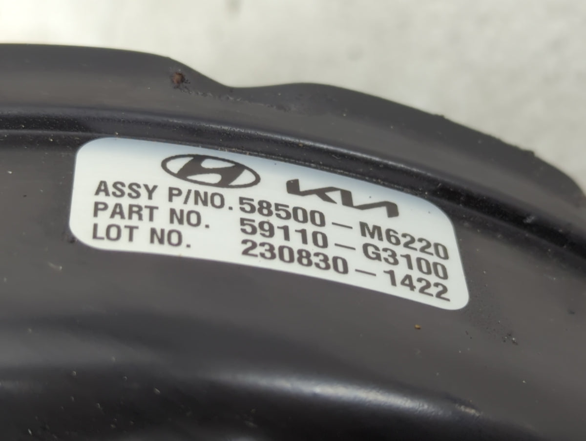 2019-2022 Kia Forte Power Brake Booster Oem 1382917 - Oemusedautoparts1.com