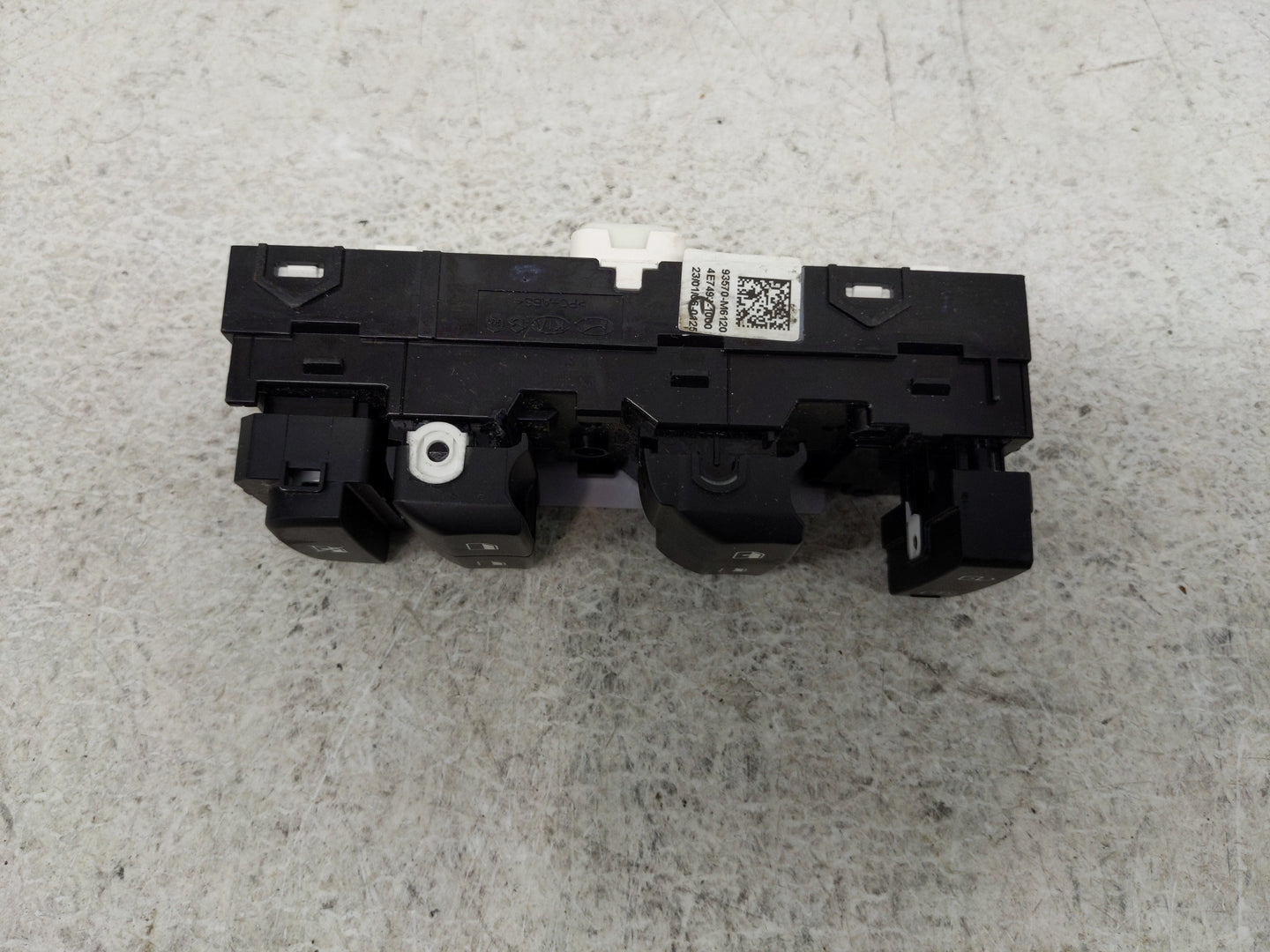 2023 Kia Forte Master Power Window Switch Replacement Driver Side Left P/N:4E7492-1500 Fits OEM Used Auto Parts - Oemusedaut