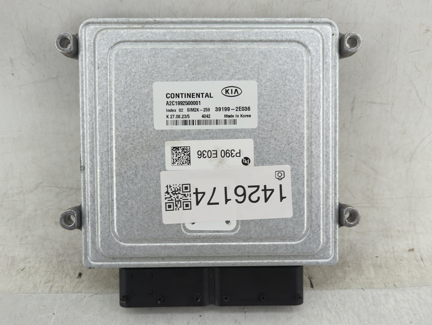 2019-2021 Kia Forte PCM Engine Control Computer ECU ECM PCU OEM P/N:A2C1992500001 39199-2E036, SIM2K-259 Fits Fits 2019 2020
