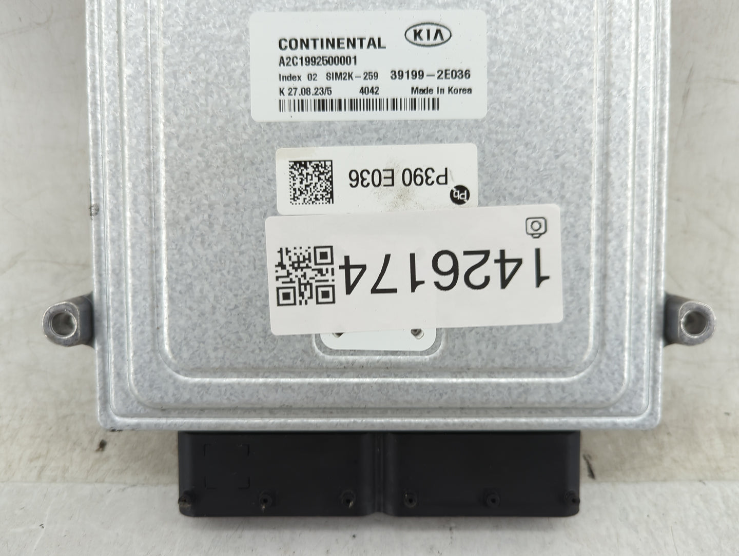 2019-2021 Kia Forte PCM Engine Control Computer ECU ECM PCU OEM P/N:A2C1992500001 39199-2E036, SIM2K-259 Fits Fits 2019 2020