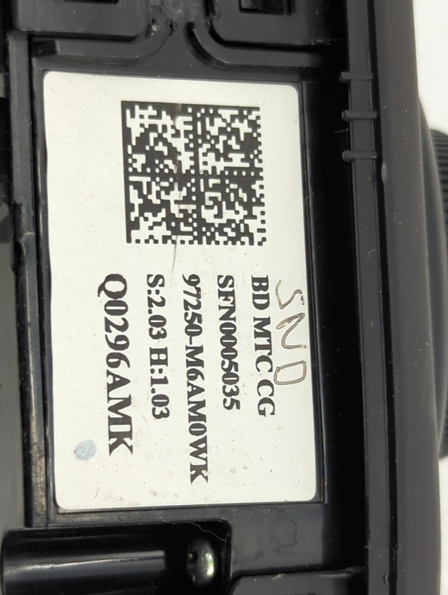 2022 Kia Forte Climate Control Module Temperature AC/Heater Replacement P/N:97250-M6AM0WK Fits OEM Used Auto Parts - Oemused
