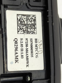 2022 Kia Forte Climate Control Module Temperature AC/Heater Replacement P/N:97250-M6AM0WK Fits OEM Used Auto Parts - Oemused