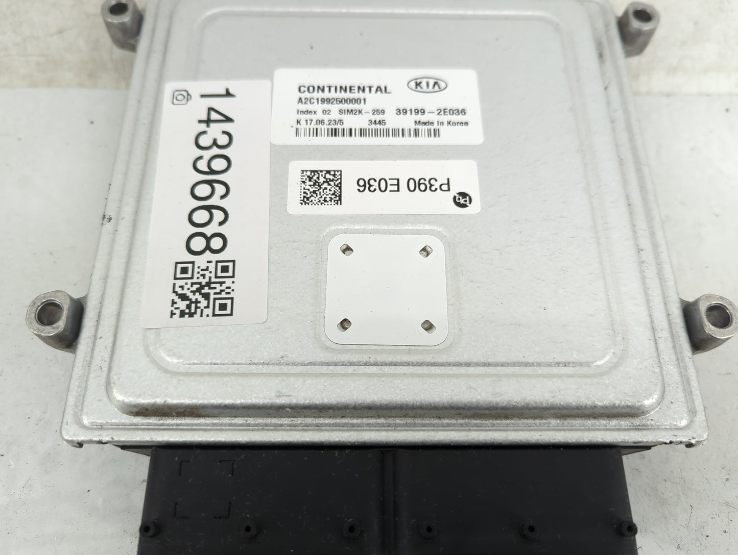 2019-2021 Kia Forte PCM Engine Control Computer ECU ECM PCU OEM P/N:A2C1992500001 39199-2E036, SIM2K-259 Fits Fits 2019 2020