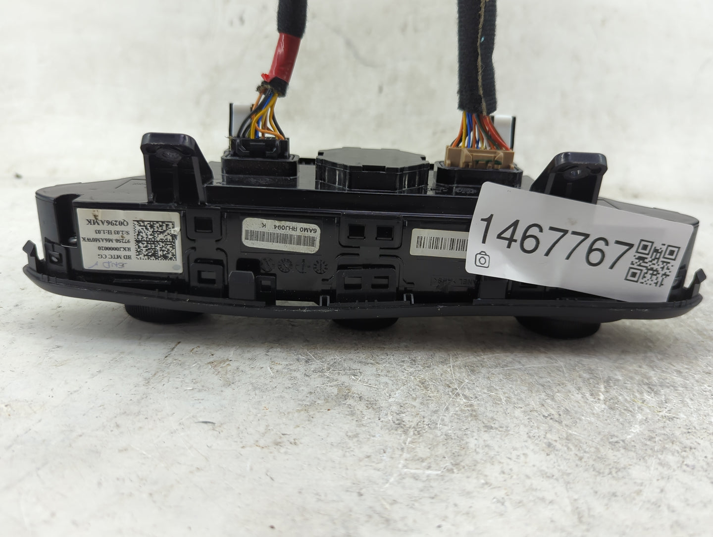 2022 Kia Forte Climate Control Module Temperature AC/Heater Replacement P/N:97250-M6AM0WK Fits OEM Used Auto Parts - Oemused