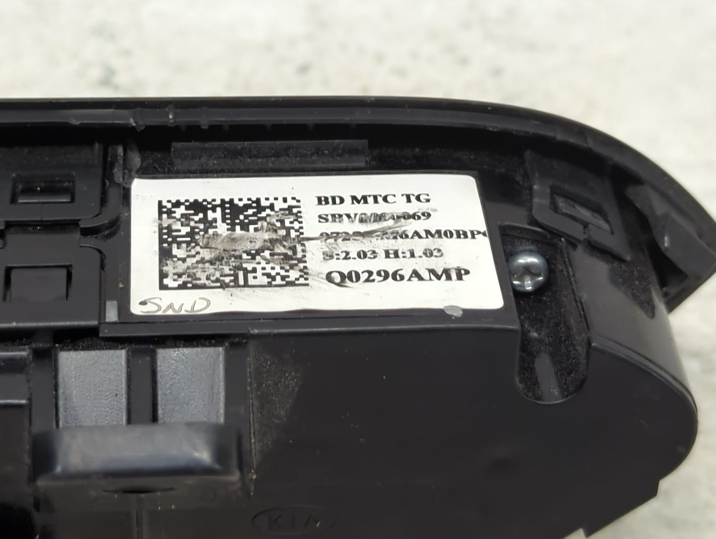 2022 Kia Forte Climate Control Module Temperature AC/Heater Replacement P/N:Q0296AMP 97250M7 Fits OEM Used Auto Parts - Oemu