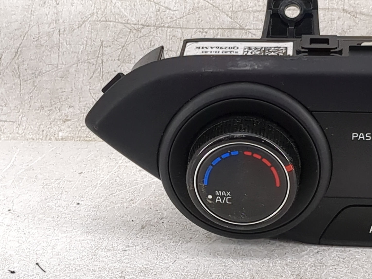 2022 Kia Forte Climate Control Module Temperature AC/Heater Replacement P/N:97250-M6AM0WK Q0296AMK, SHC0000025 Fits OEM Used