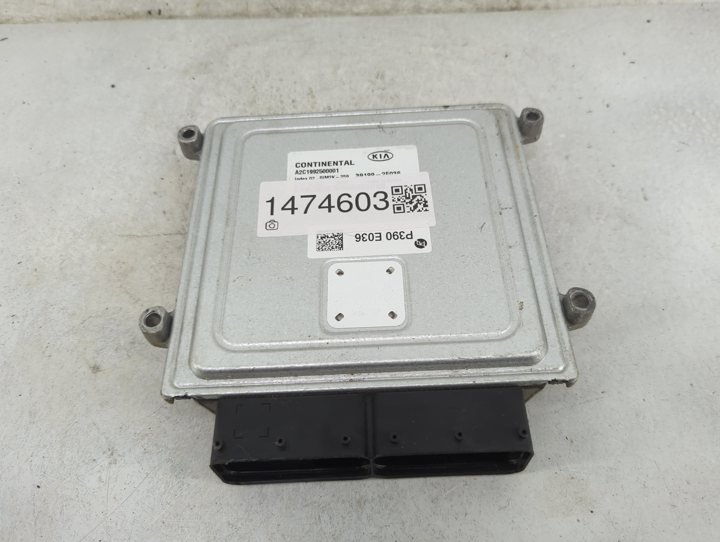 2019-2021 Kia Forte PCM Engine Control Computer ECU ECM PCU OEM P/N:A2C1992500001 39199-2E036, SIM2K-259 Fits Fits 2019 2020