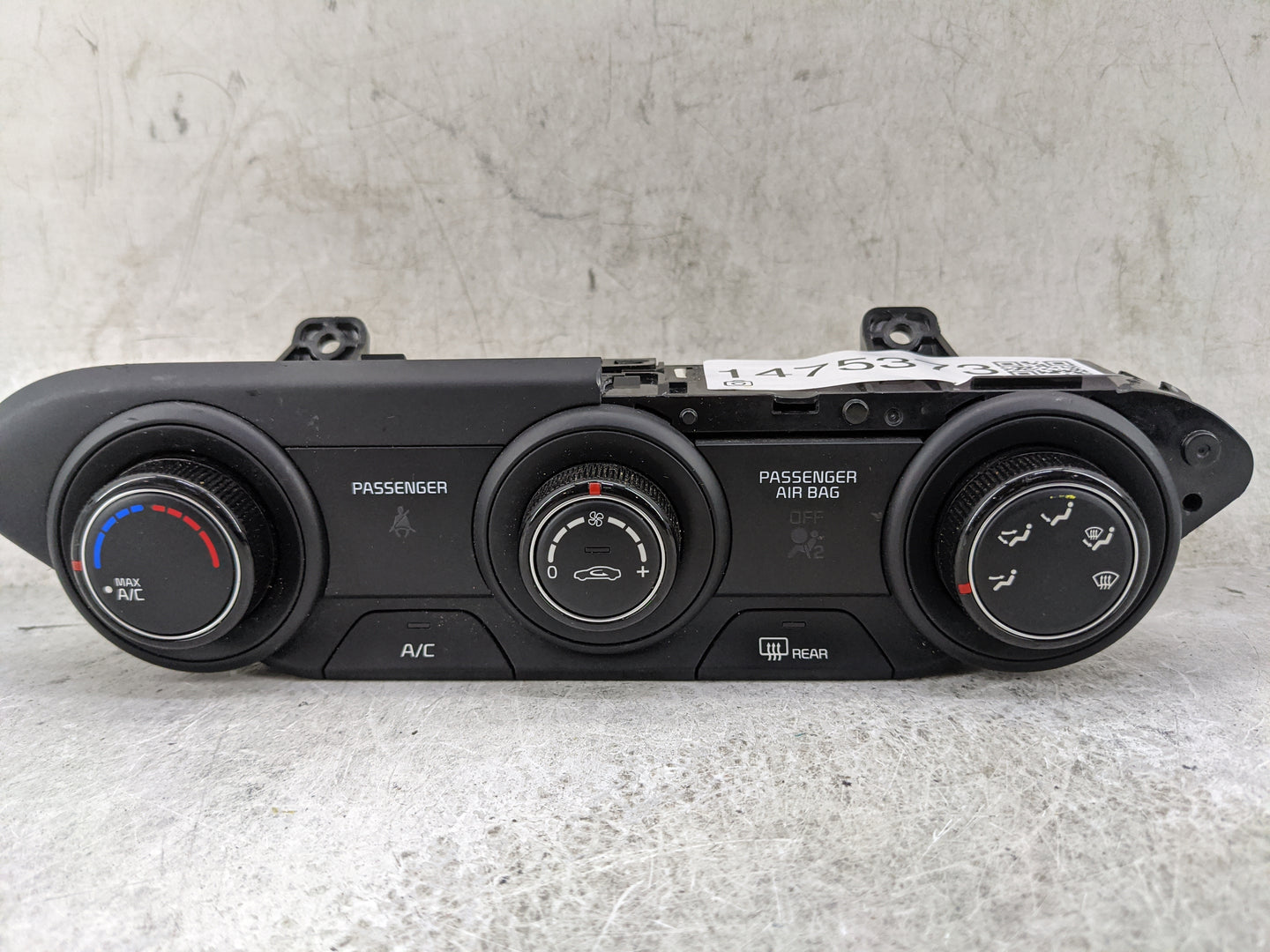 2022 Kia Forte Climate Control Module Temperature AC/Heater Replacement P/N:97250-M6AM0BPG 97250-M6XXX Fits OEM Used Auto Pa